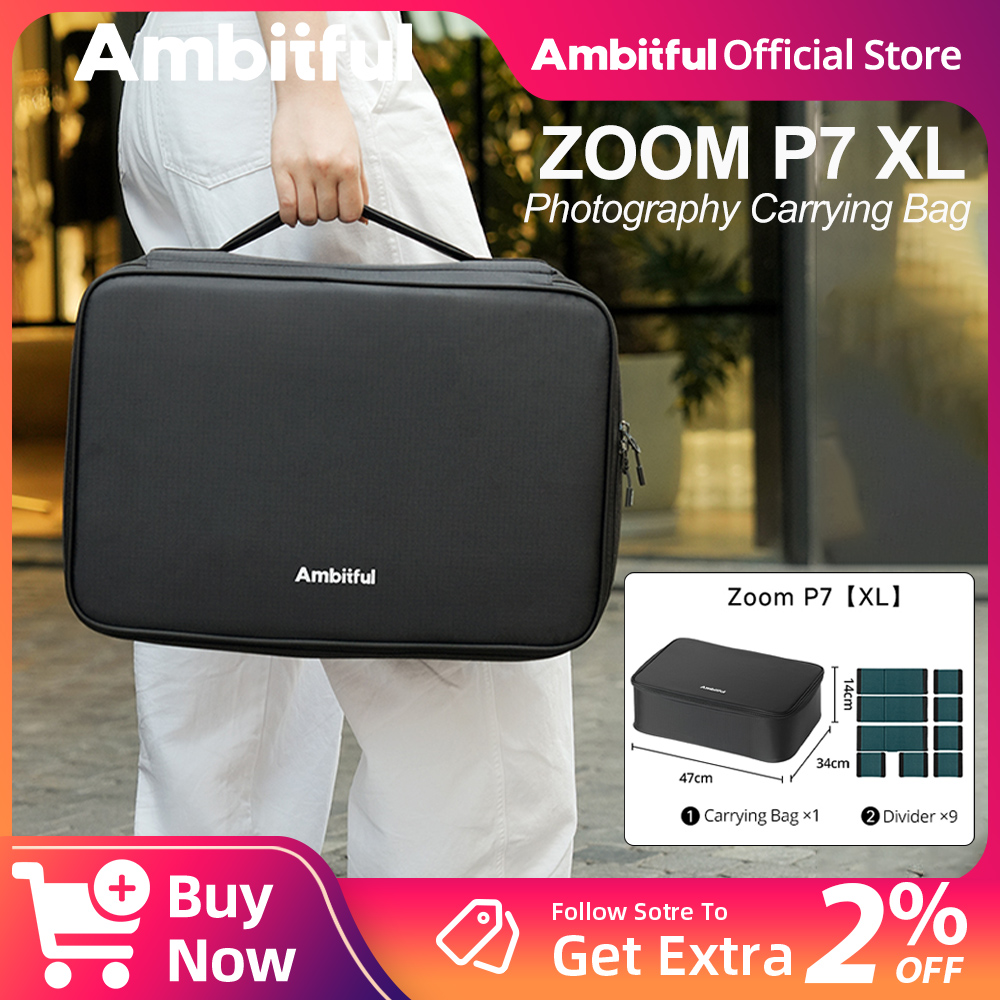 Photography Camera - Ambitful ZOOM P7II XL التصوير حقيبة