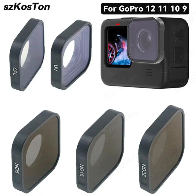 Gopro Action Camera Hero 11 Black - الأشعة فوق البنفسجية CPL ND8 ND16