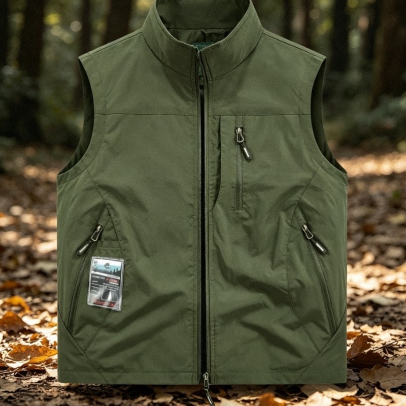 Photography Vest - سترة رجالية للتصوير الخارجي متعددة الجيوب