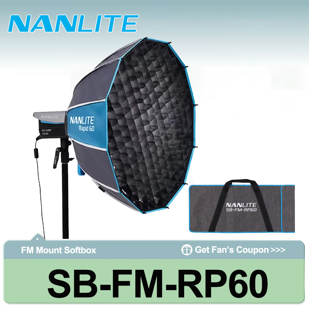 Beauty Dish Softbox - Nanlite SB-FM-RP60 Rapid 60cm FM Mount