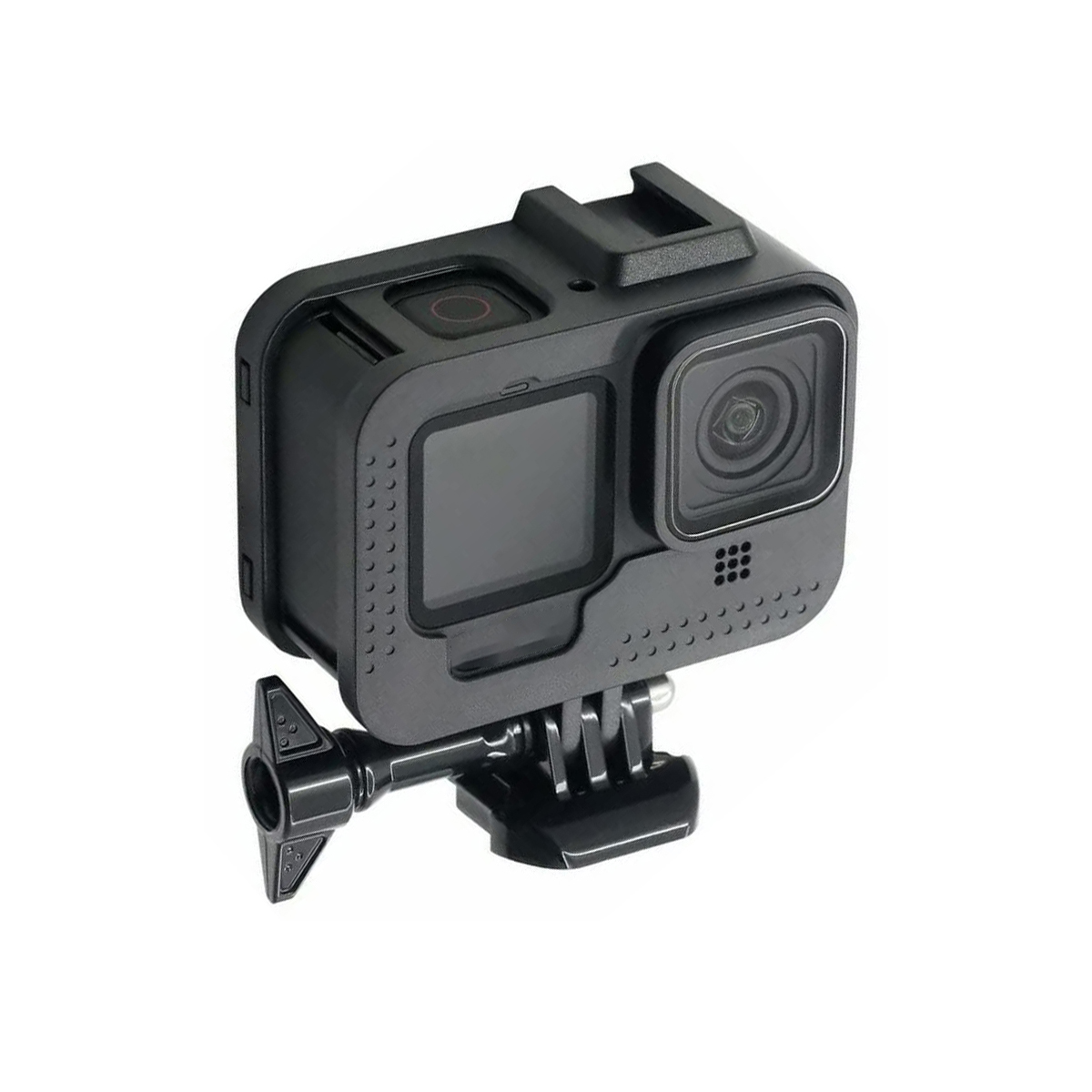 حافظة إطار واقية لكاميرا GoPro - مراجعة Gopro Action Camera Hero 11 Black وسعره