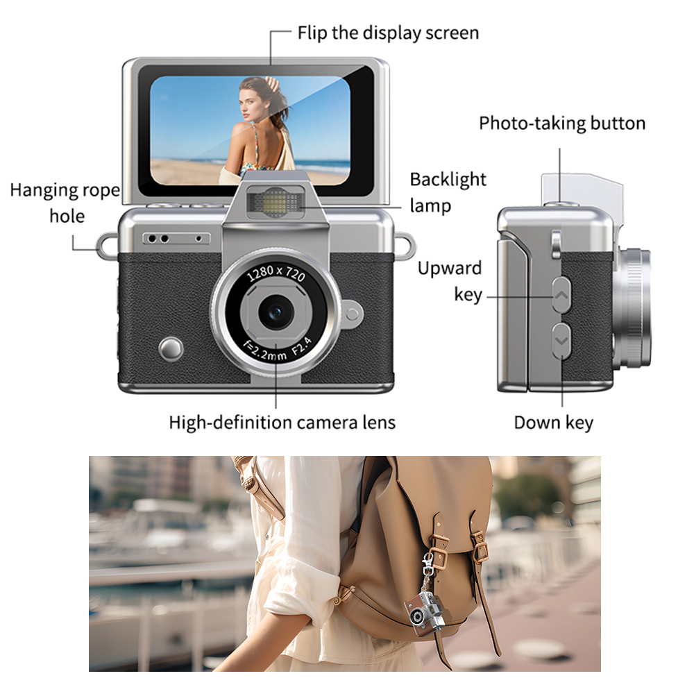 1080P الإبهام كاميرا صغيرة الم - مراجعة Photography Grid وسعره
