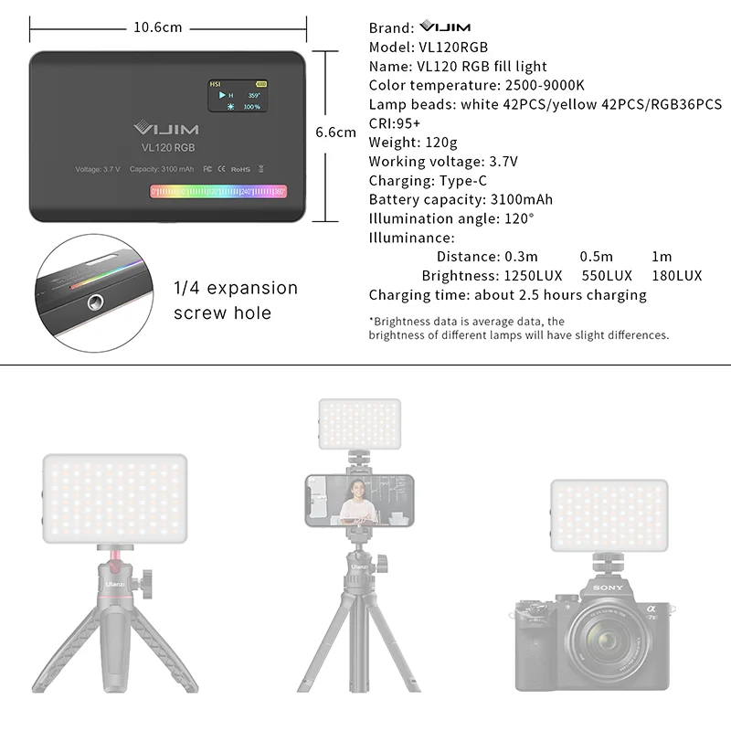 ضوء محمول جديد لعام 2026 بـ 12 - مراجعة Photography Camera وسعره