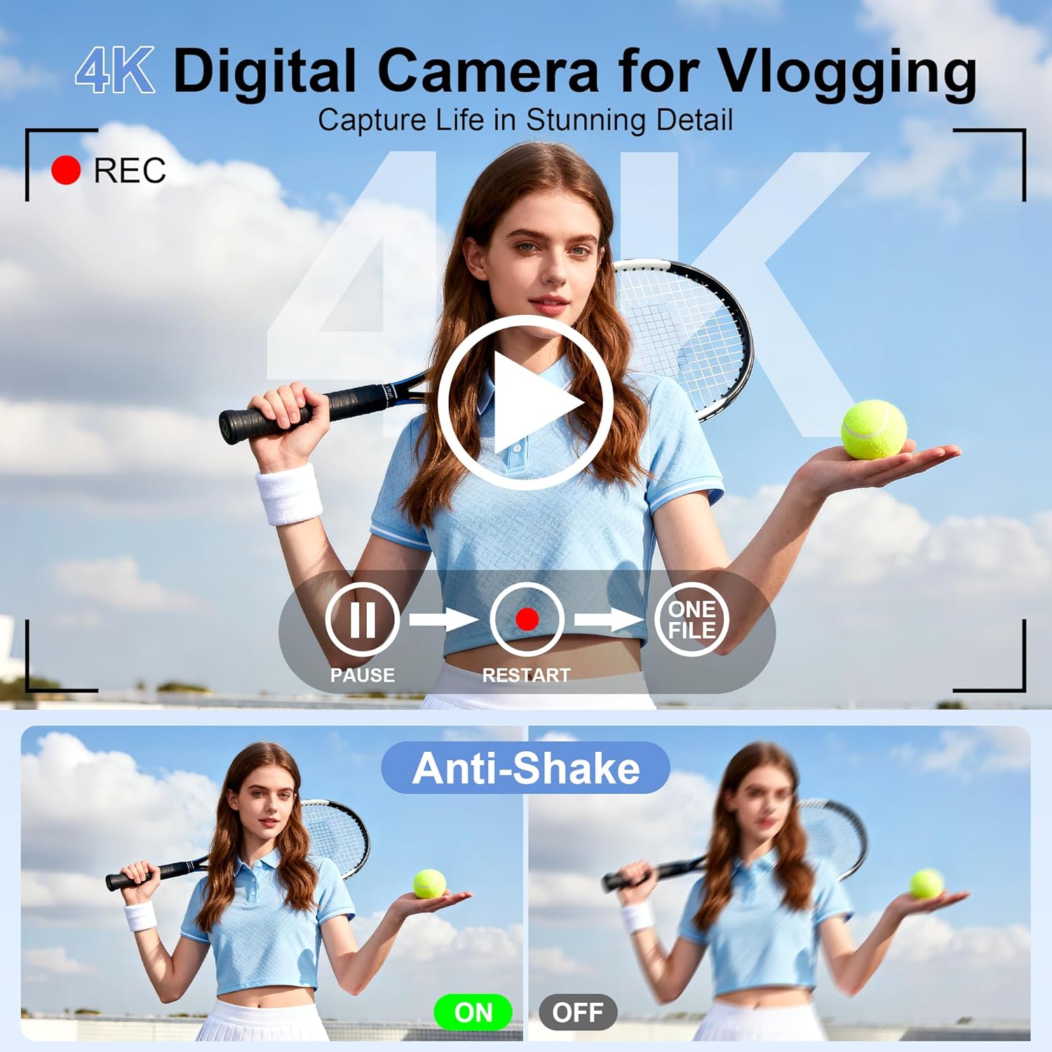 كاميرا رقمية 4K HD للتصوير الف - مراجعة Photography Natural Lighting وسعره