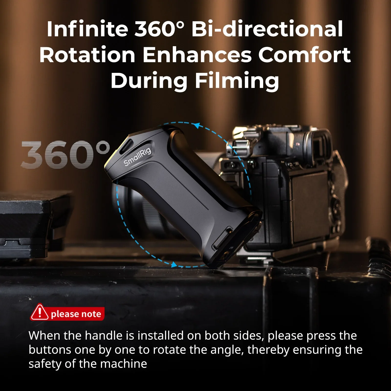 SmallRig 3893 مقبض جانبي دوار  - مراجعة Sony Camera A7 Iv وسعره