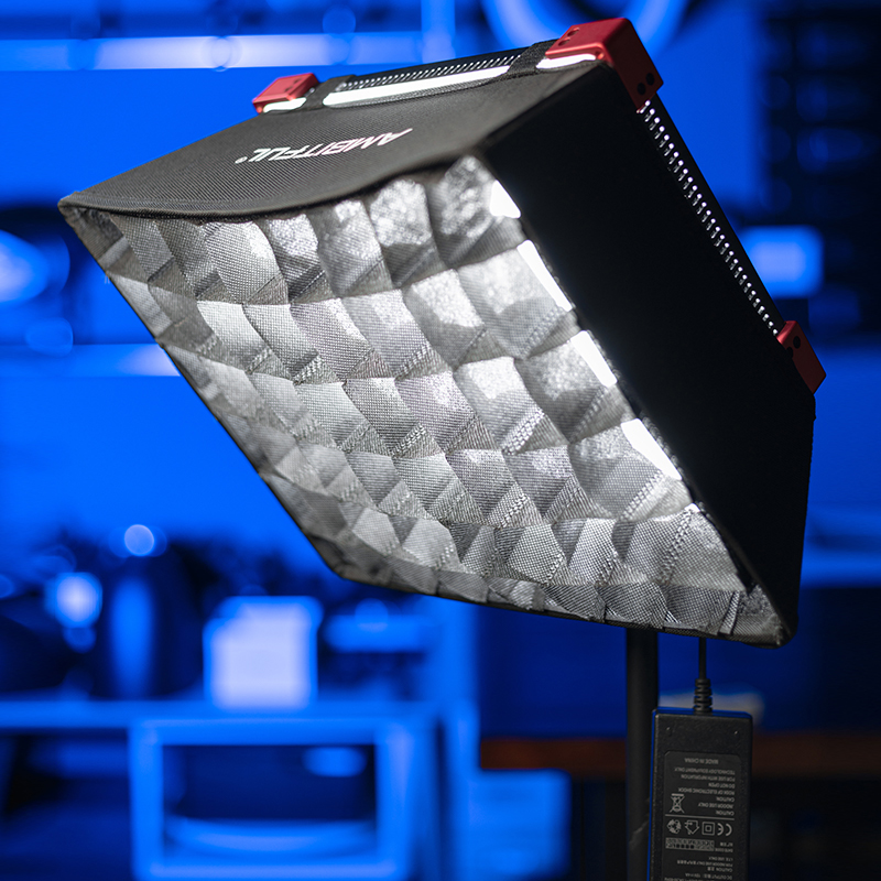 AMBITFUL LEDP60C Softbox المخص - مراجعة Photography Grid وسعره