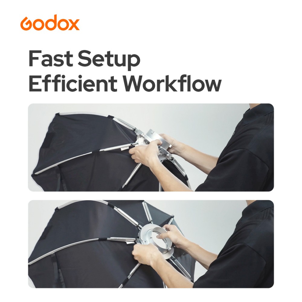 Godox EazyFlow Bty 65S/85S طبق - مراجعة Beauty Dish Softbox وسعره