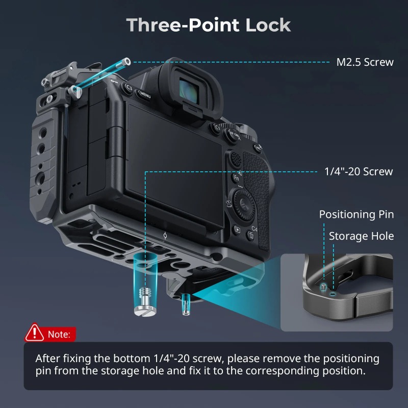 قفص كاميرا SmallRig 4481 HawkL - مراجعة Sony Camera A7 Iv وسعره