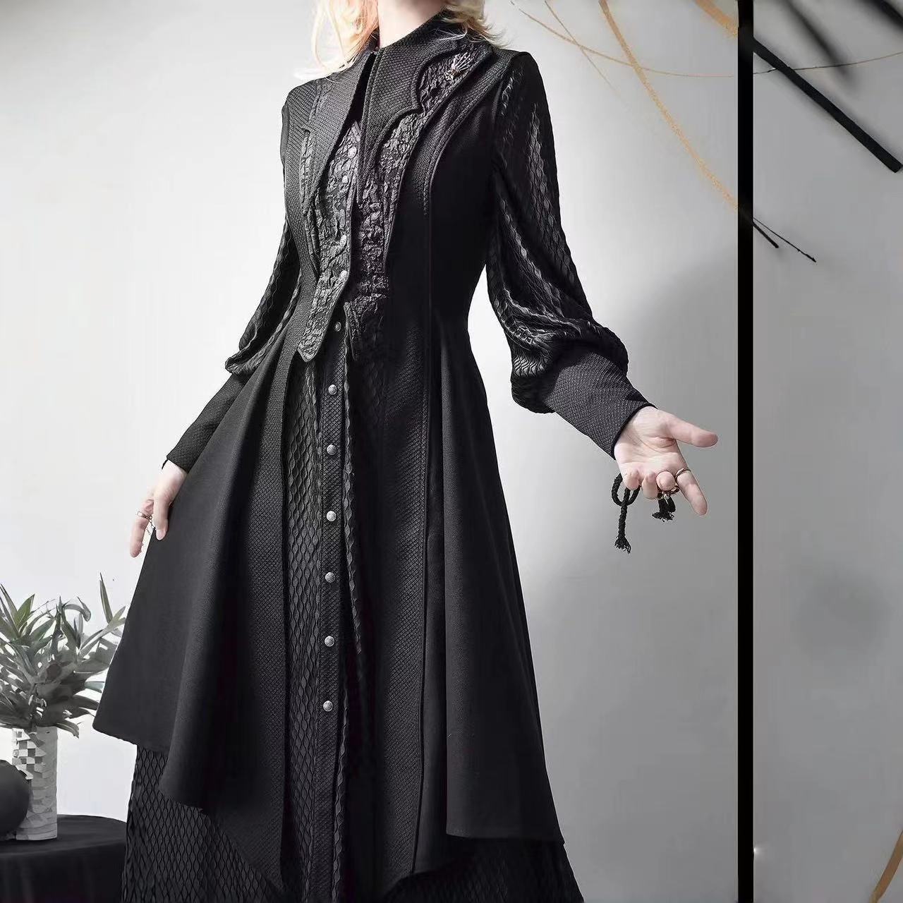 أسود داكن القوطية نمط لوليتا ا - مراجعة Photography Vest وسعره