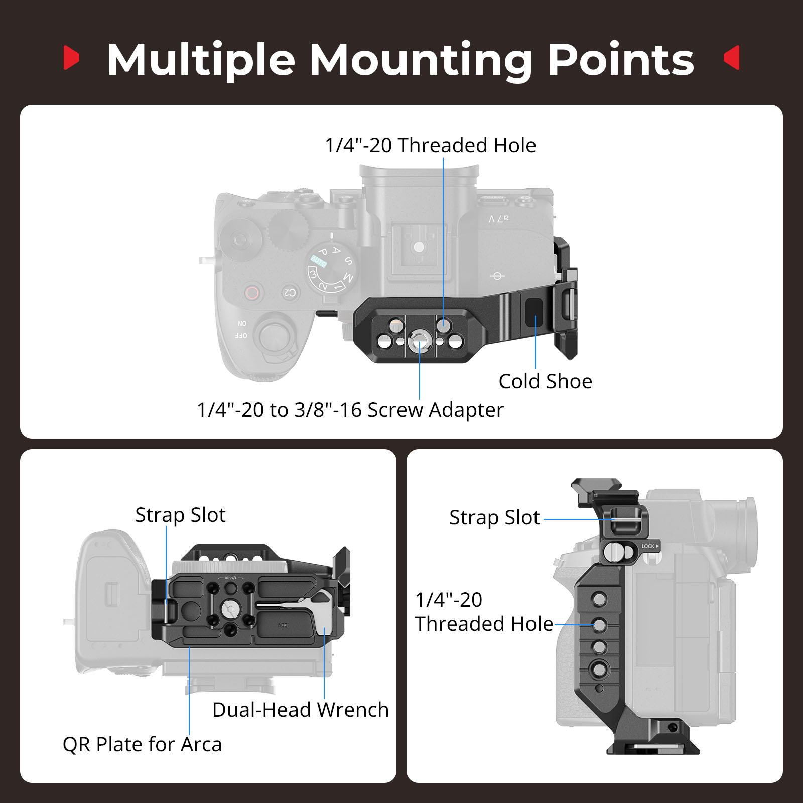 SmallRig 6023 HawkLock H38 Hal - مراجعة Sony Camera A7 Iv وسعره