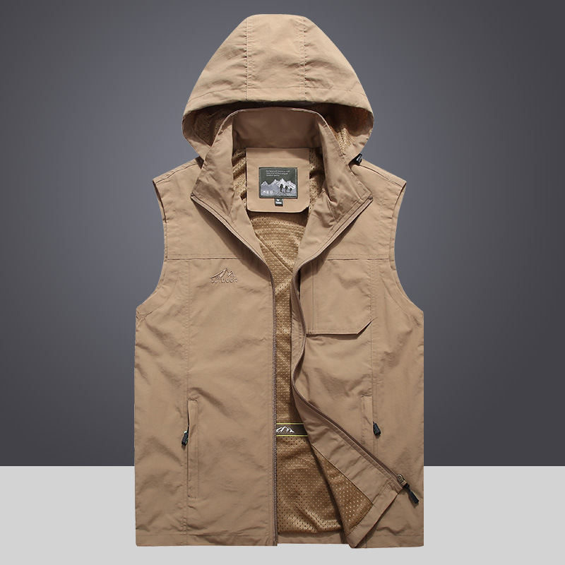 الرجال في الهواء الطلق مقنعين  - مراجعة Photography Vest وسعره