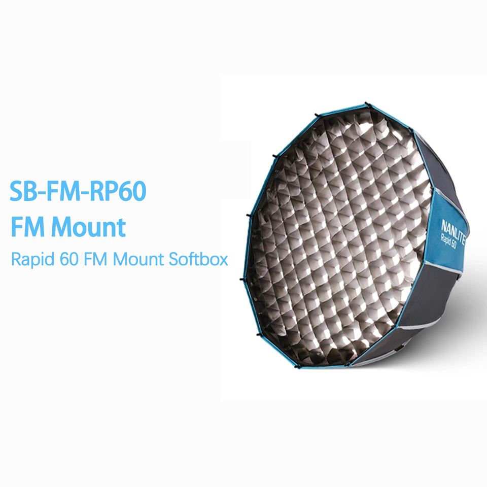 Nanlite SB-FM-RP60 Rapid 60cm  - مراجعة Beauty Dish Softbox وسعره