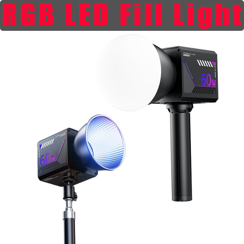 ضوء فيديو RGB بقوة 60 واط، إضا - مراجعة Photography Natural Lighting وسعره