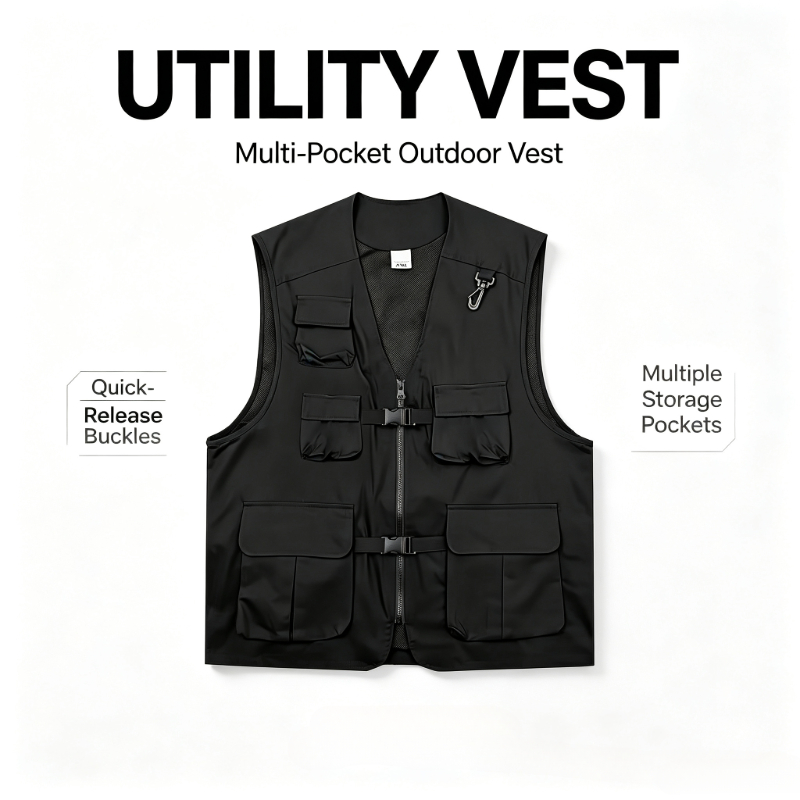 سترة عملية متعددة الجيوب للرجا - مراجعة Photography Vest وسعره
