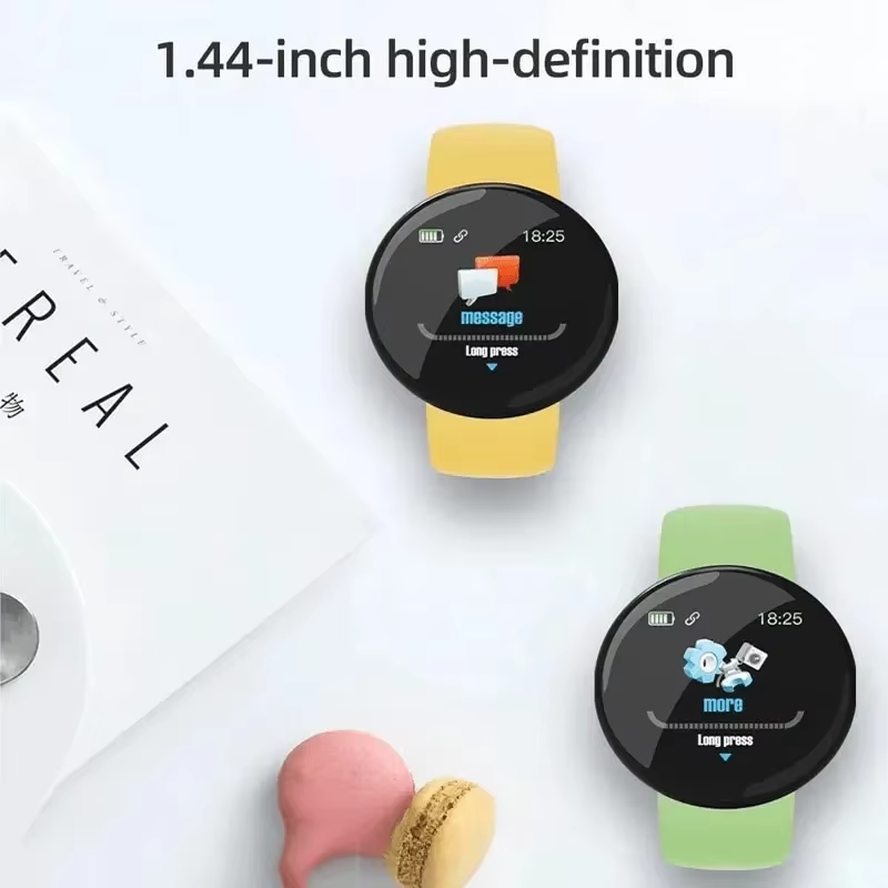 D18 Smartwatch شاشة ملونة دائر - مراجعة Photography Grid وسعره