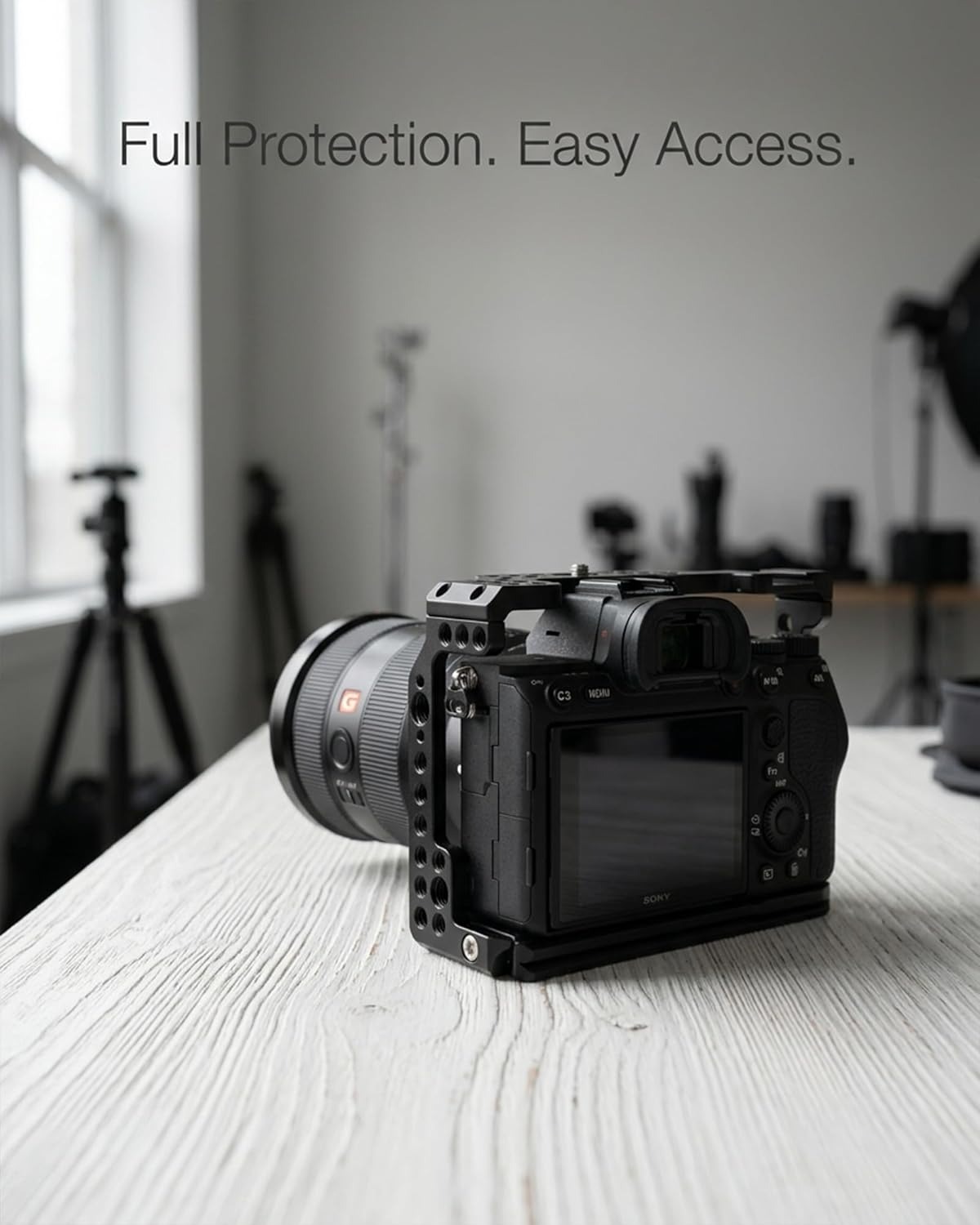 قفص كاميرا SOARSHOT لسوني A7S  - مراجعة Sony Camera A7 Iv وسعره